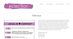 Desktop Screenshot of eclection.ca